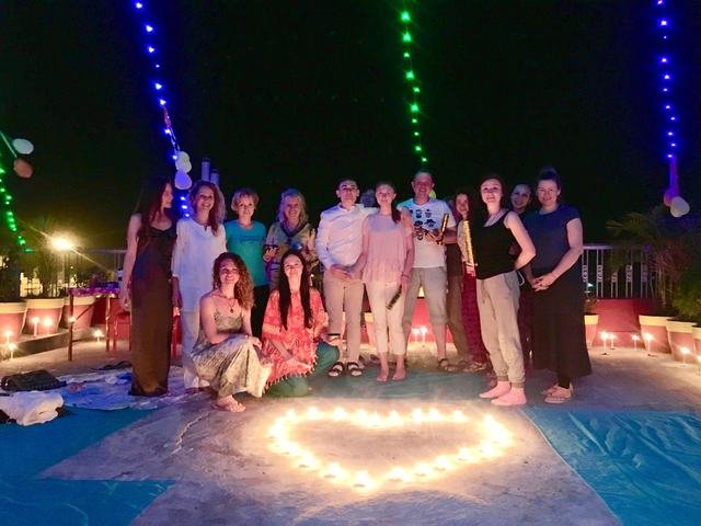 Celebration on Rooftop